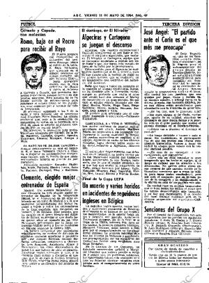 ABC SEVILLA 11-05-1984 página 49