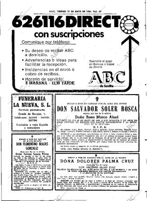 ABC SEVILLA 11-05-1984 página 67