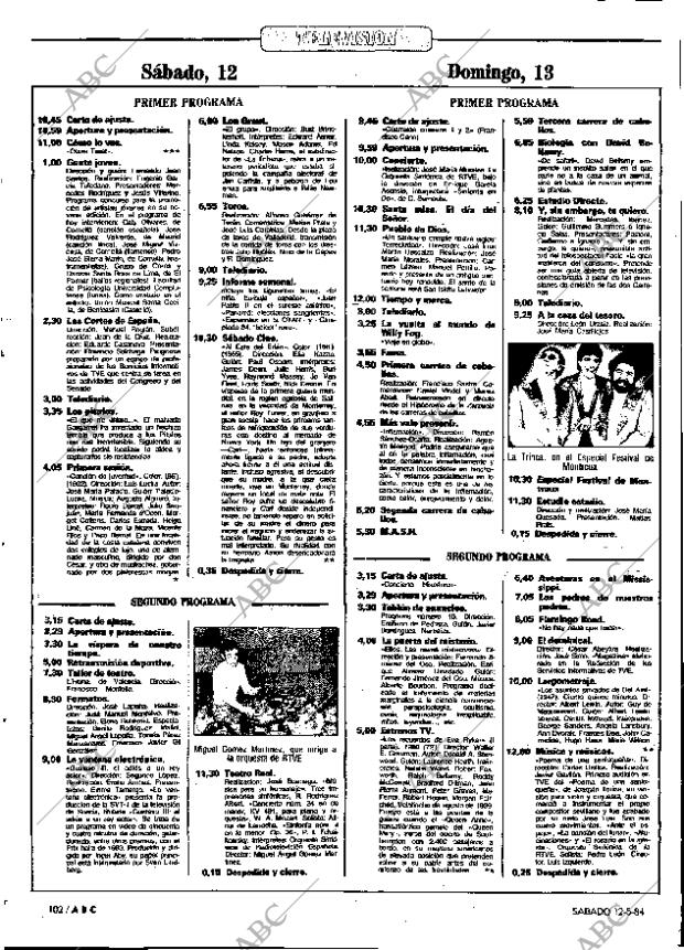 ABC MADRID 12-05-1984 página 102