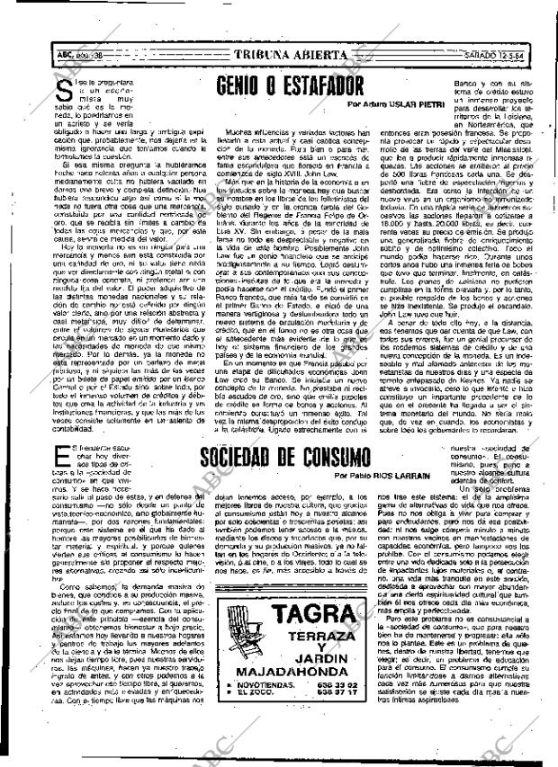 ABC MADRID 12-05-1984 página 38