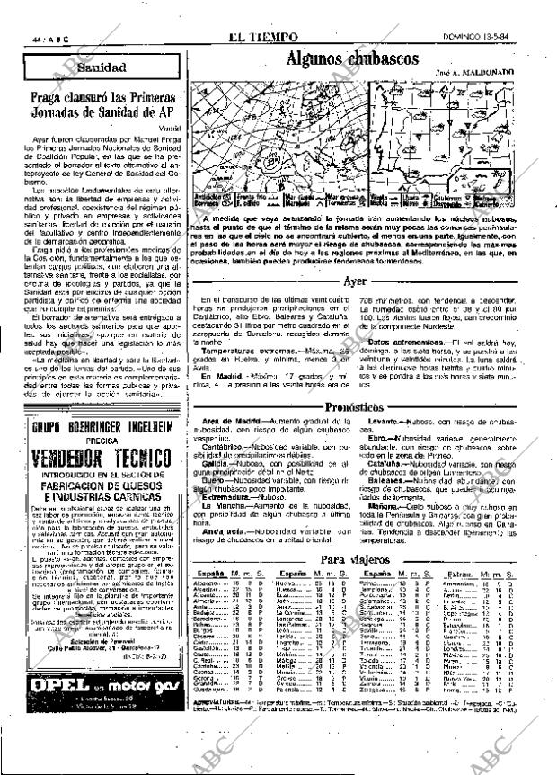ABC MADRID 13-05-1984 página 44