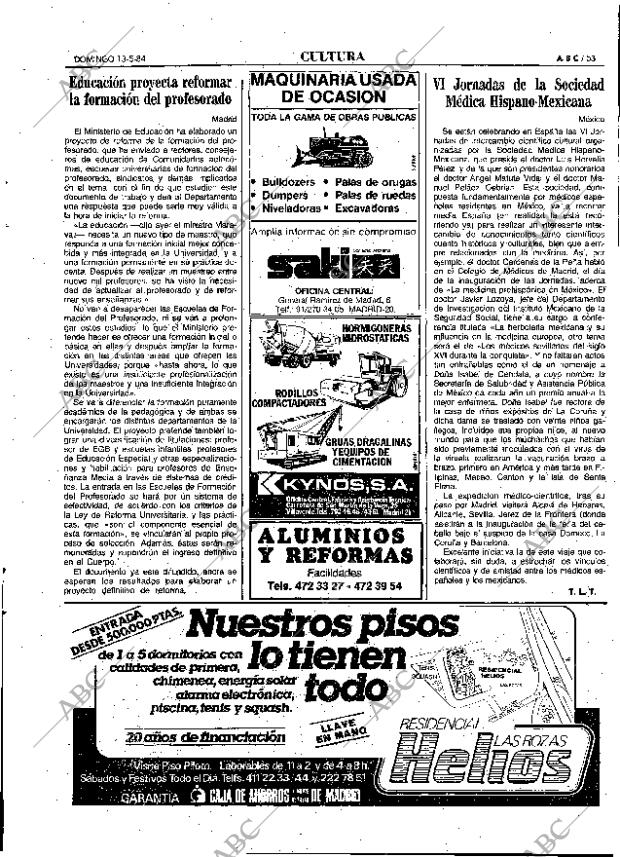 ABC MADRID 13-05-1984 página 53