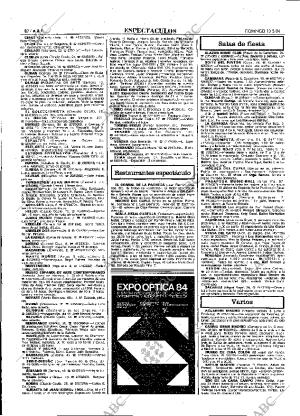 ABC MADRID 13-05-1984 página 82