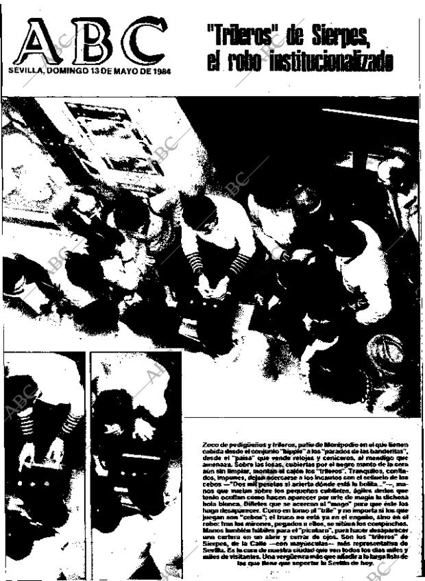 ABC SEVILLA 13-05-1984 página 1