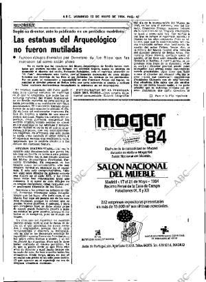 ABC SEVILLA 13-05-1984 página 47