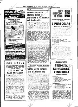 ABC SEVILLA 13-05-1984 página 68