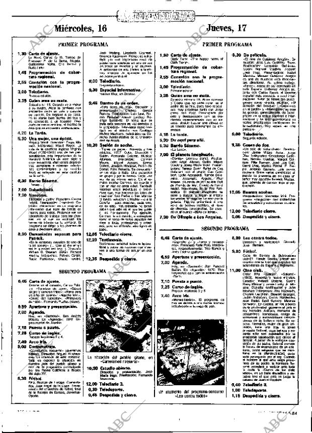 ABC MADRID 16-05-1984 página 110