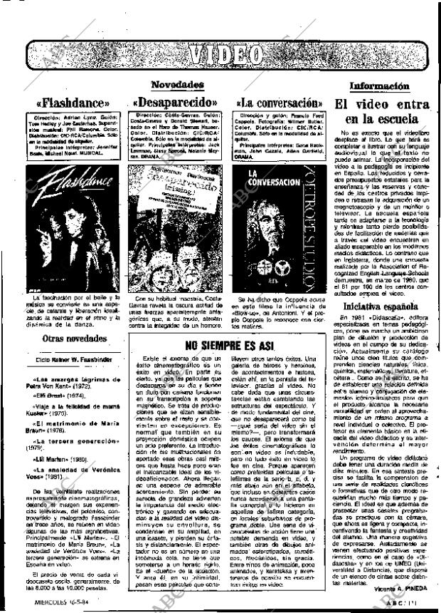 ABC MADRID 16-05-1984 página 111