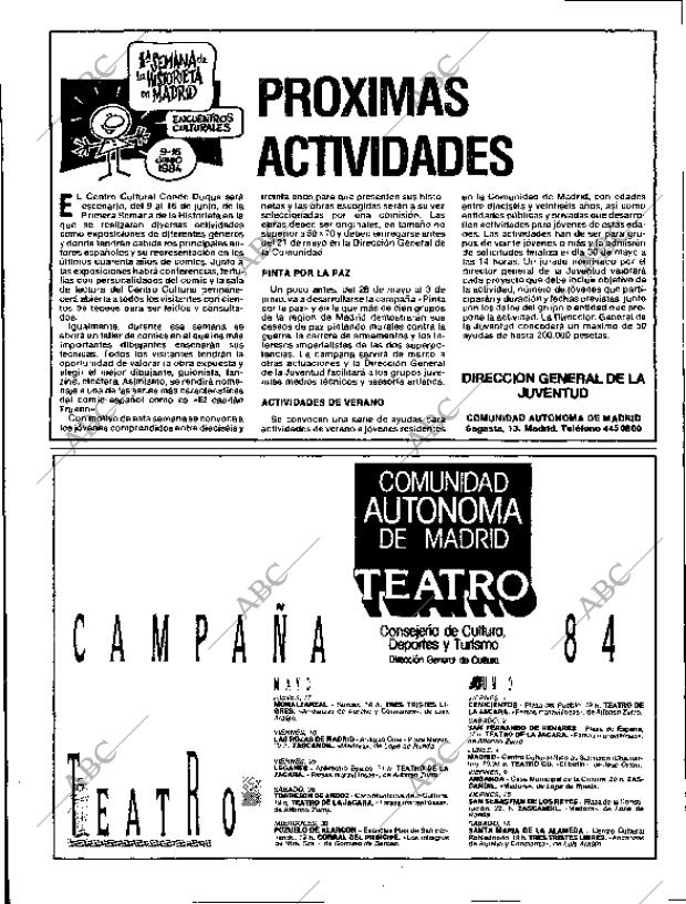 ABC MADRID 16-05-1984 página 142