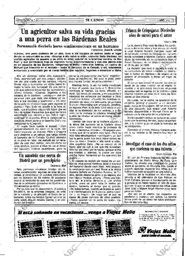 ABC MADRID 16-05-1984 página 53