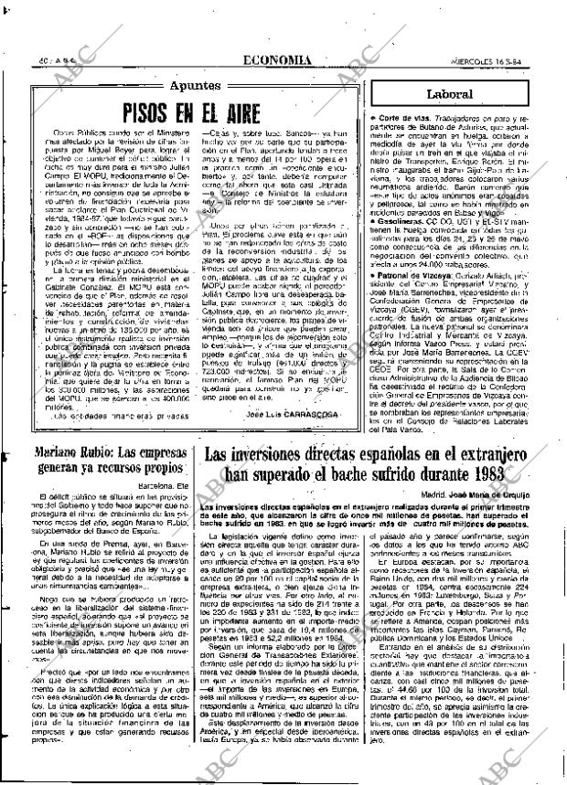 ABC MADRID 16-05-1984 página 60