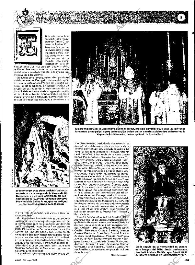 ABC SEVILLA 16-05-1984 página 83