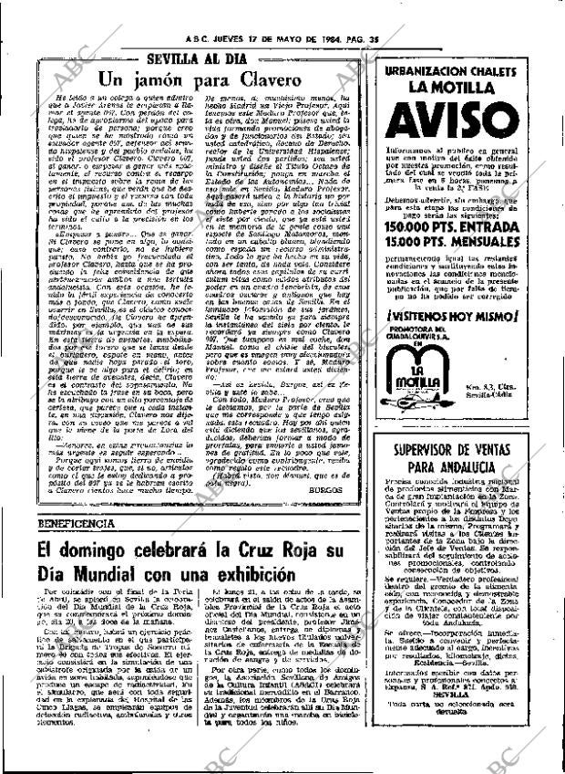 ABC SEVILLA 17-05-1984 página 35