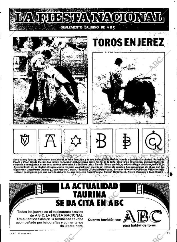 ABC SEVILLA 17-05-1984 página 71