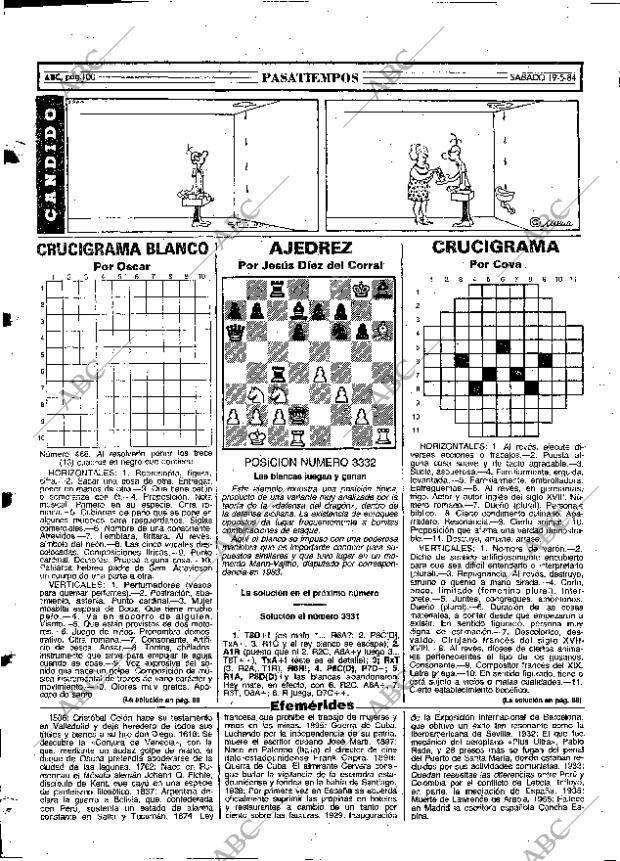ABC MADRID 19-05-1984 página 100