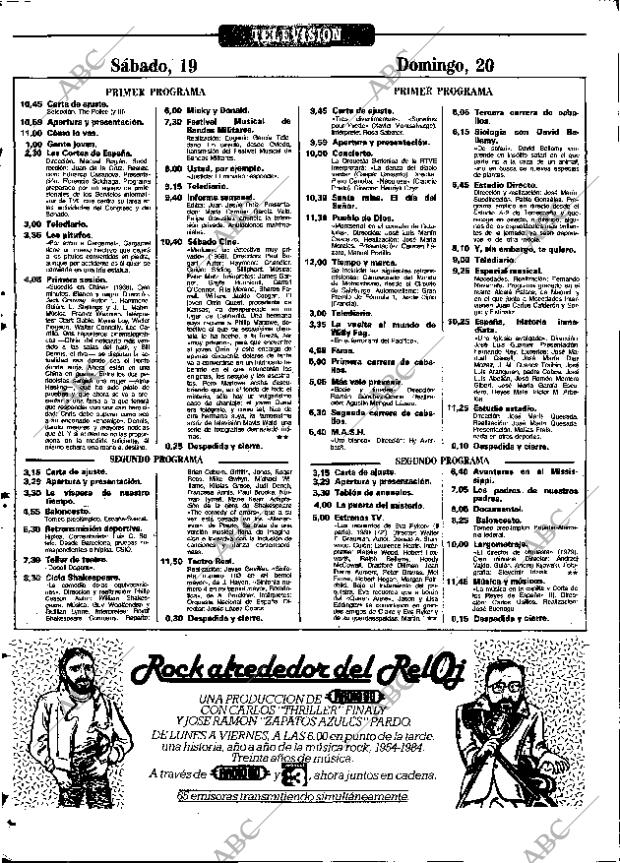 ABC MADRID 19-05-1984 página 110