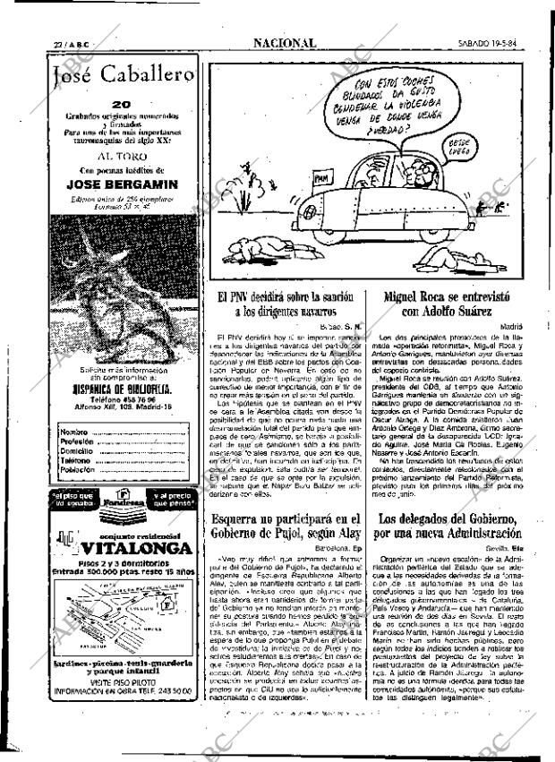 ABC MADRID 19-05-1984 página 22