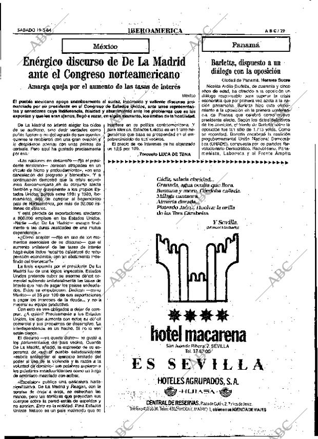 ABC MADRID 19-05-1984 página 29