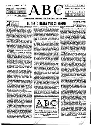 ABC MADRID 19-05-1984 página 3