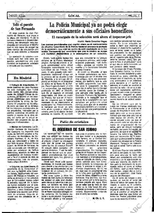 ABC MADRID 19-05-1984 página 31