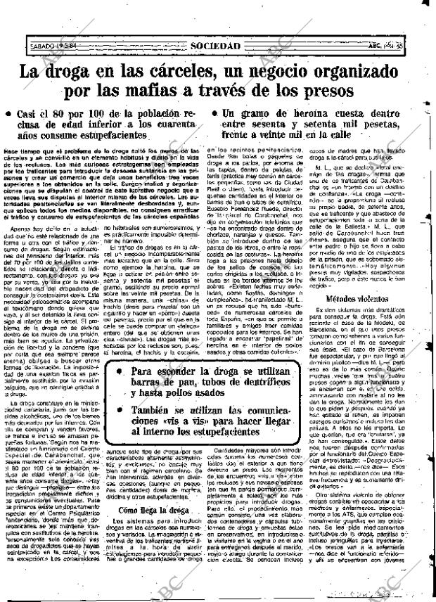 ABC MADRID 19-05-1984 página 65