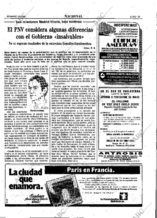 ABC MADRID 20-05-1984 página 29