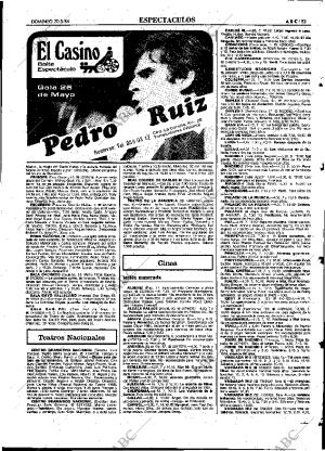 ABC MADRID 20-05-1984 página 83