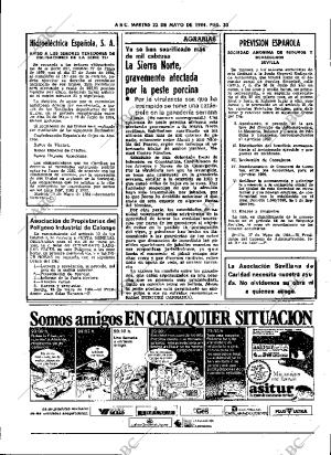 ABC SEVILLA 22-05-1984 página 35