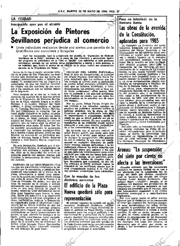 ABC SEVILLA 22-05-1984 página 37
