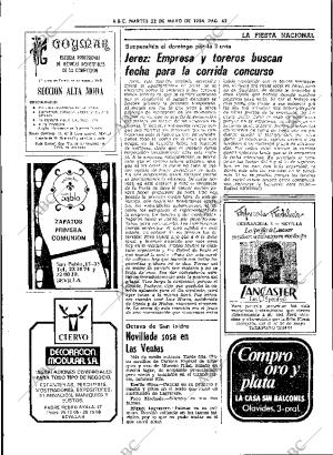 ABC SEVILLA 22-05-1984 página 62