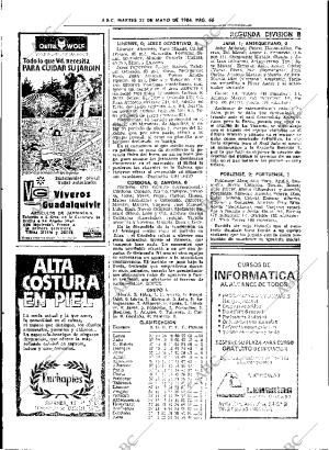 ABC SEVILLA 22-05-1984 página 66