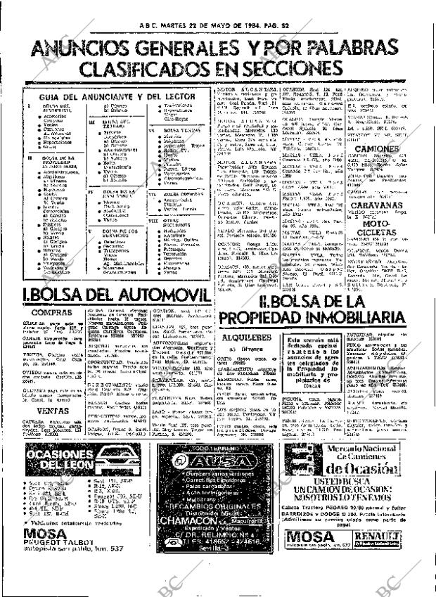 ABC SEVILLA 22-05-1984 página 82