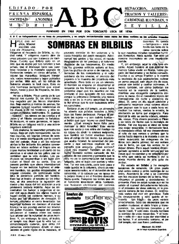 ABC SEVILLA 23-05-1984 página 3