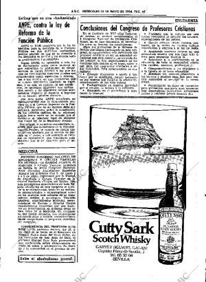 ABC SEVILLA 23-05-1984 página 45