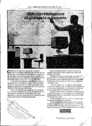 ABC SEVILLA 23-05-1984 página 48