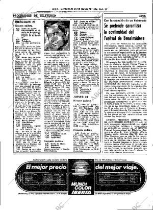 ABC SEVILLA 23-05-1984 página 57