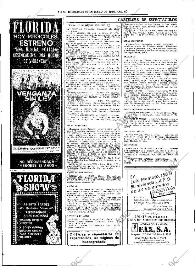 ABC SEVILLA 23-05-1984 página 60