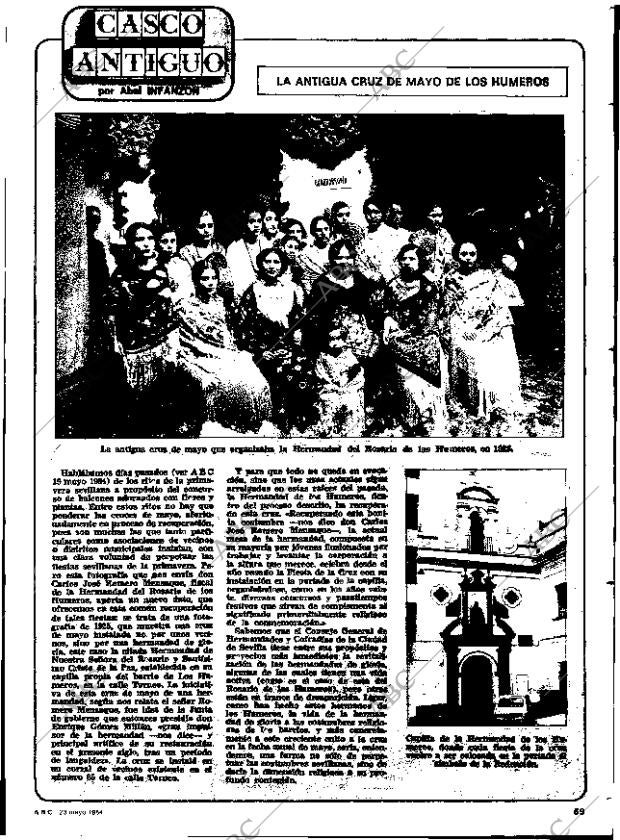ABC SEVILLA 23-05-1984 página 69