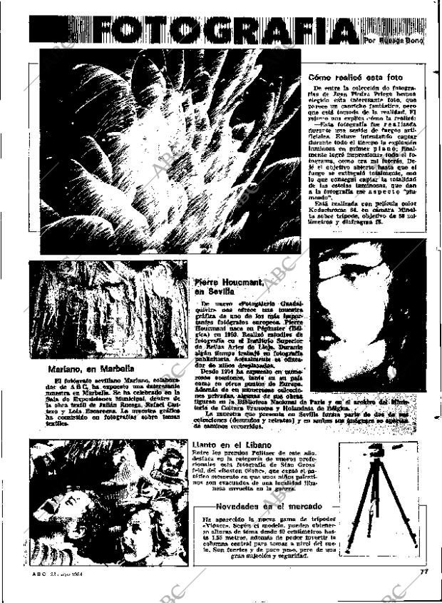 ABC SEVILLA 23-05-1984 página 77