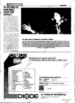 ABC SEVILLA 23-05-1984 página 78