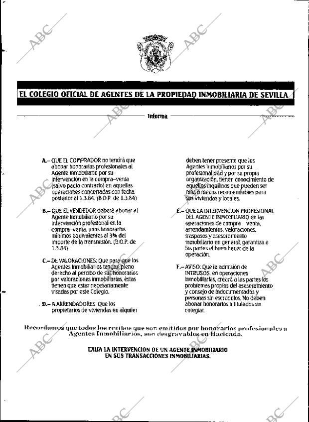 ABC SEVILLA 23-05-1984 página 80