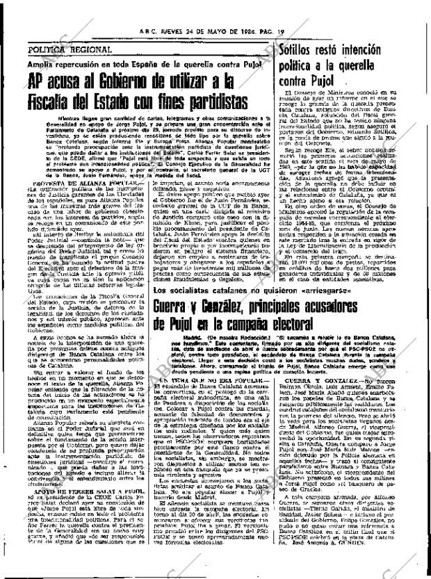 ABC SEVILLA 24-05-1984 página 19