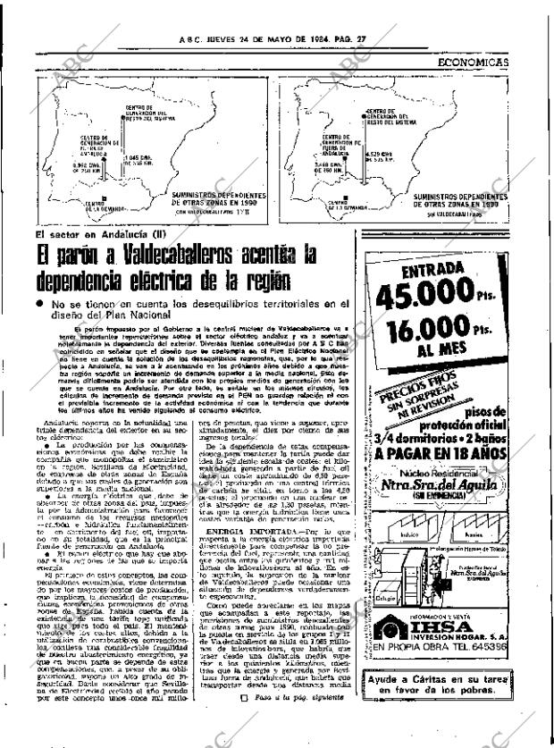 ABC SEVILLA 24-05-1984 página 27