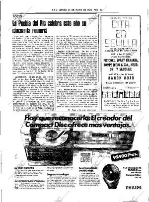 ABC SEVILLA 24-05-1984 página 43