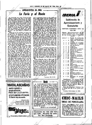 ABC SEVILLA 25-05-1984 página 25