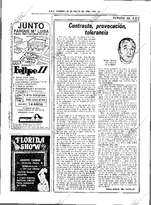 ABC SEVILLA 25-05-1984 página 34