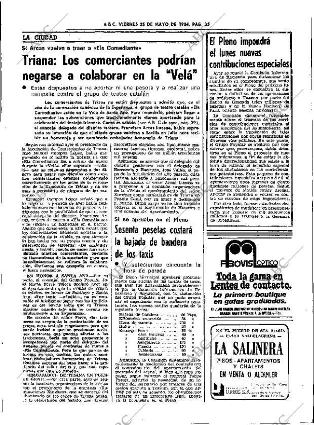 ABC SEVILLA 25-05-1984 página 35