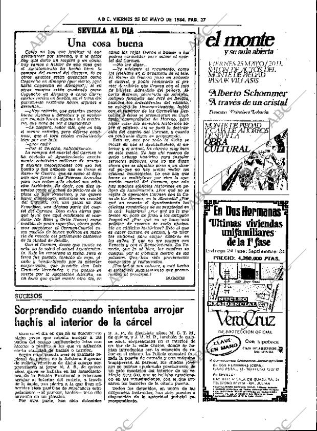 ABC SEVILLA 25-05-1984 página 37