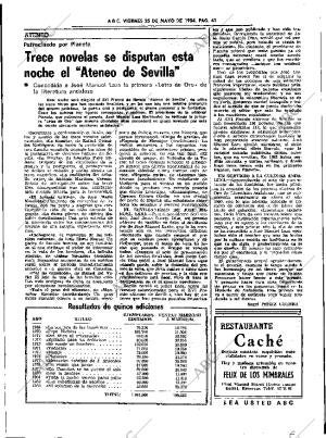 ABC SEVILLA 25-05-1984 página 41