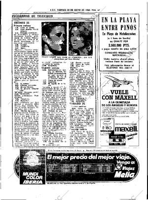 ABC SEVILLA 25-05-1984 página 67